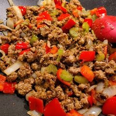 A picture of Easy Black Pepper Turkey Stir-fry.