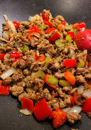 A picture of Easy Black Pepper Turkey Stir-fry.