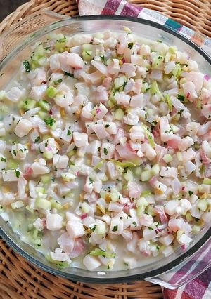 Una foto de Ceviche de pescado 🐟