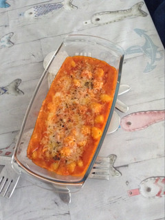Una foto de Ñoquis a la Sorrentina (Gnocchi alla Sorrentina)