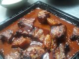 Costillas en salsa BBQ