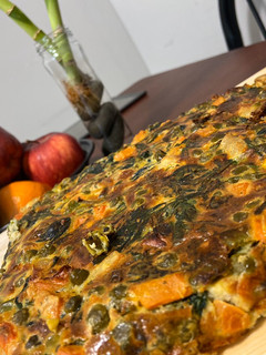 Una foto de Tortilla de verduras saludable❤️