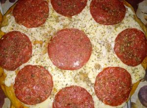 Una foto de Pizza de pepperoni