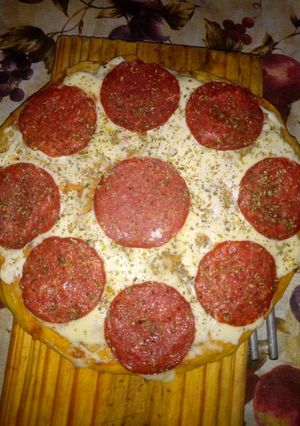 Una foto de Pizza de pepperoni
