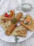 Cauliflower Crêpes