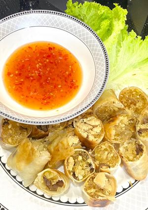 รูปของ เปาะเปี๊ยะไส้ไก่สับ