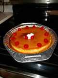 Flan de queso (cheese custard)