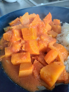 Une photo de Patate douce tikka massala