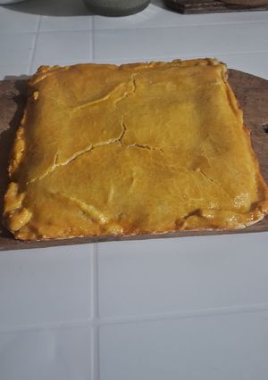 Una foto de Tarta de choclo y queso
