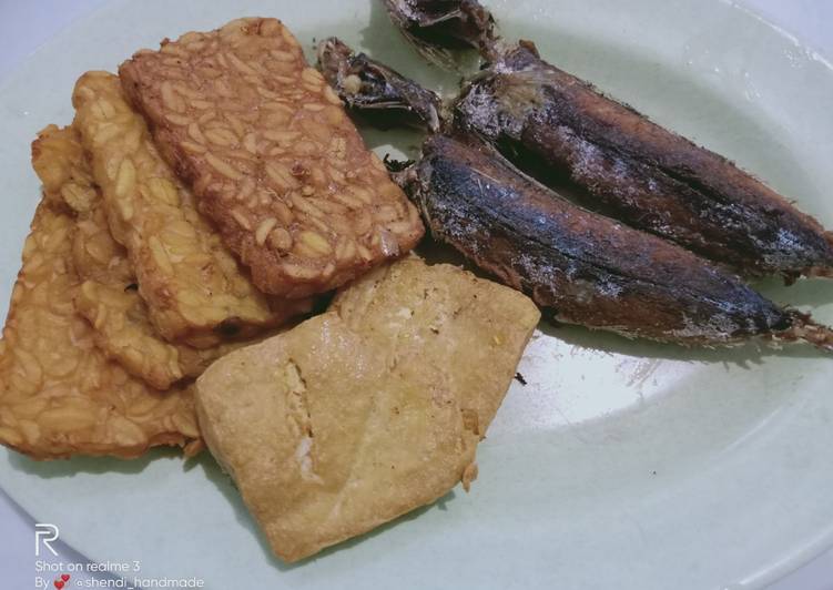 Resep Tahu tempe dan ikan goreng sehat yang Menggugah Selera