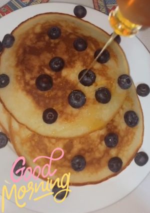صورة لوصفة بانكيك لذذييييذ😋😋