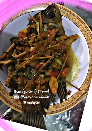 Foto resep Ikan (gurami) pesmol