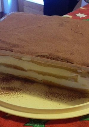 A picture of Tiramisù -no alcohol recipe.