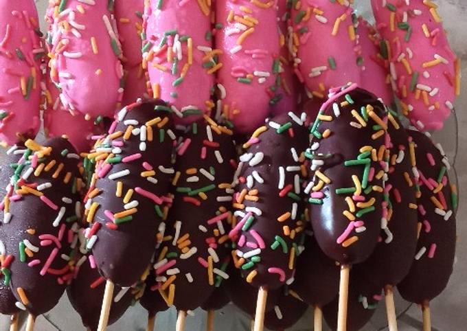 Resep Es piscok (pisang coklat) oleh Hartatik - Cookpad