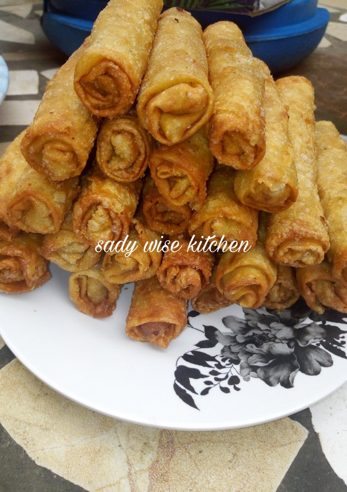 A picture of Spring Rolls.