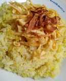 Nasi uduk (kuning) ricecooker adesvi