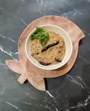 Roasted chana dal coconut chutney