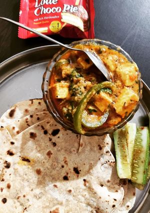 A picture of Paneer Khurchan.
