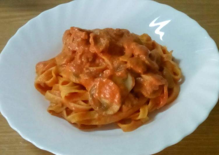 Tagliatelle alla boscaiola