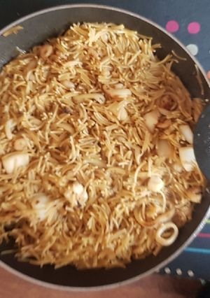 Una foto de Fideuá de pescado (sencilla)