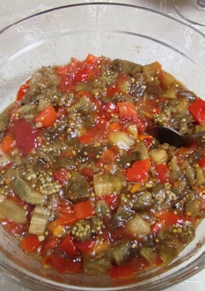 Ікра з печених овочів😋