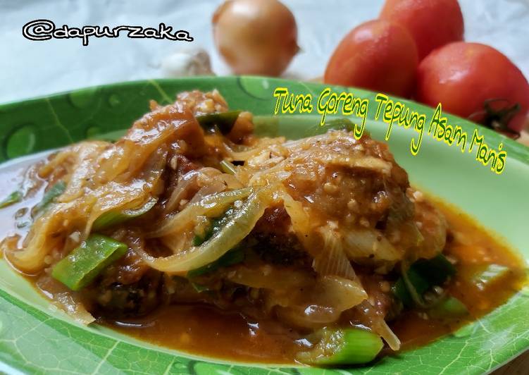 117》Tuna Goreng Tepung Asam Manis 😋💐
