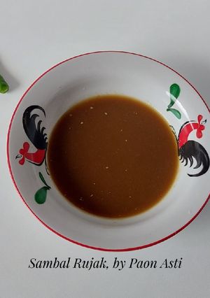 Foto resep Sambal rujak Cocolan Cireng