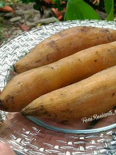 Foto resep (Hanya) ubi Cilembu panggang
