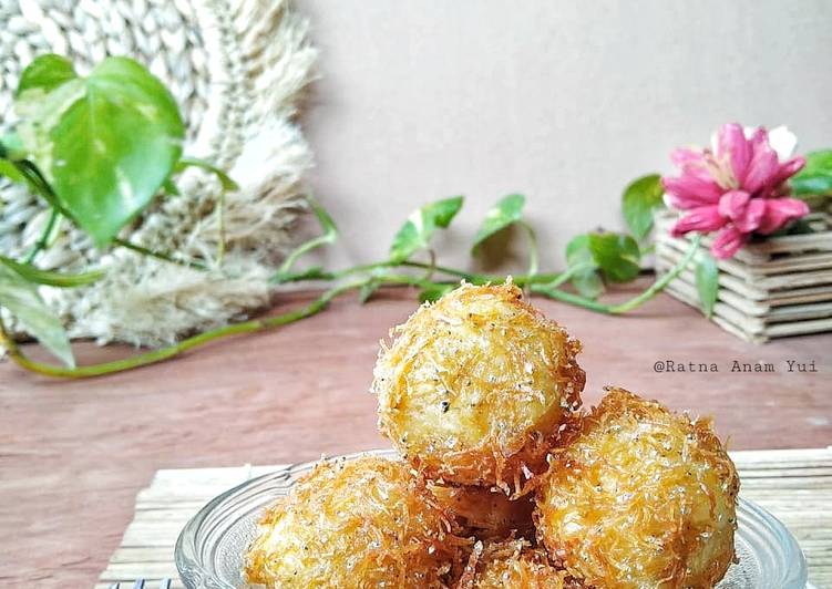 Curly Potato Cheese Balls