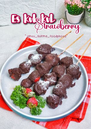 Foto resep Es Kulkul Strawberry