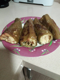 Una foto de Pimientos rellenos de tortilla española