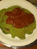 Waffles de acelga