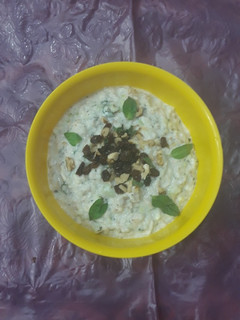عکسی از دستور آب دوغ خیار