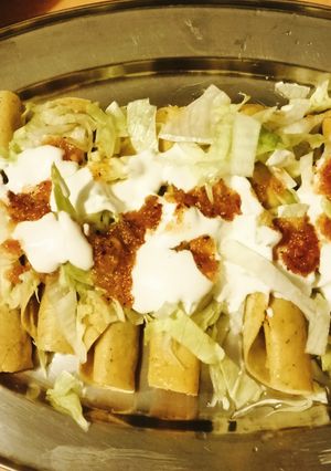 A picture of Chicken Tacos.