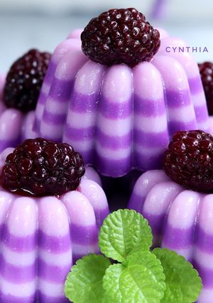 Foto resep Lapis beras taro