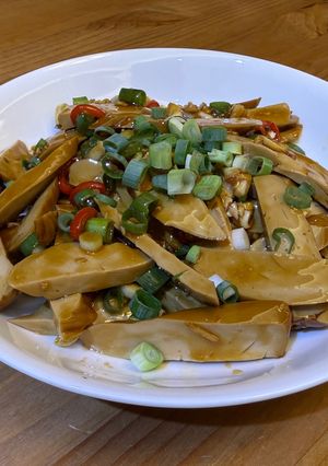 涼拌素雞 的食譜成品照片
