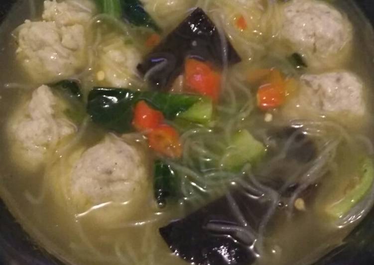 Bakso mie soun