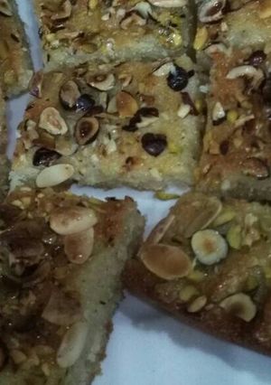 صورة لوصفة هريسه بالمكسرات