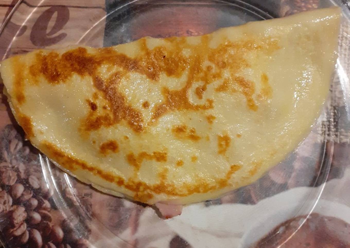 Crêpes jambon fromage
