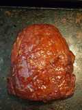 Smoked ham with a sweet chili glaze