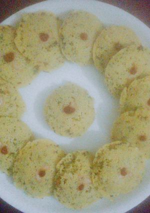 A picture of Instant rava idli.
