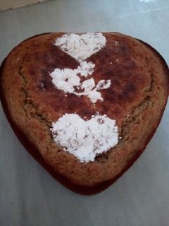 Una foto de Bizcocho integral de frutas