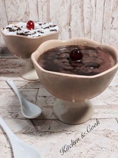 صورة لوصفة مهلبية الشكولا