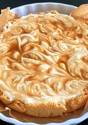 A picture of Caramel Cheesecake.