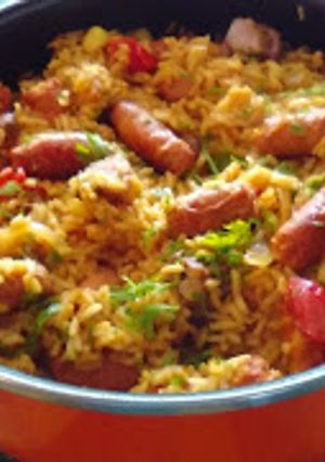 Foto principal de Arroz con salchichas