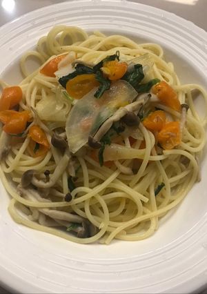 西西里鯷魚番茄義大利麵 的食譜成品照片