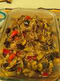 Caponata de berinjela na pressão