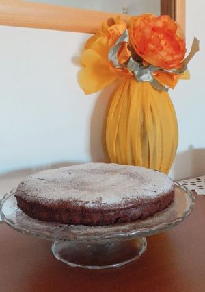 Foto di Torta con il cioccolato delle uova di Pasqua