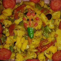 A picture of Chinese mix vegetable.