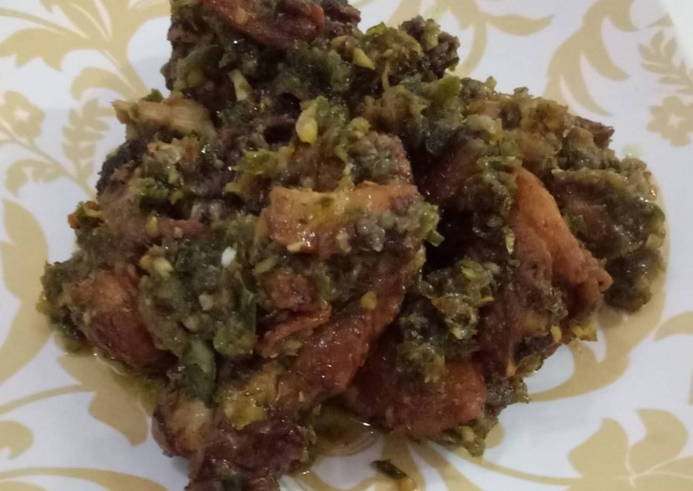Ayam Goreng Cabai Ijo Ala Dapur Sisuk